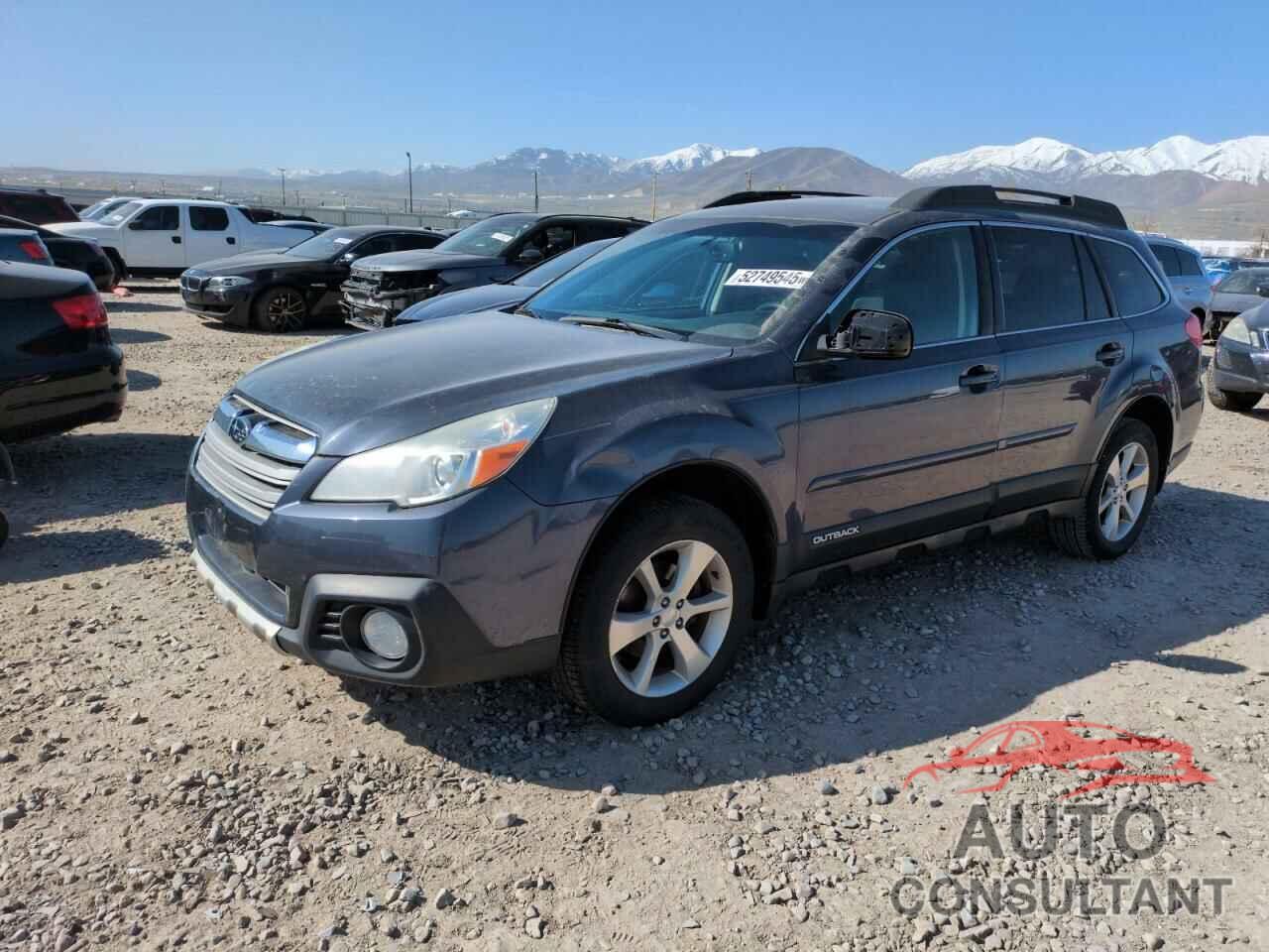 SUBARU OUTBACK 2014 - 4S4BRBMCXE3252273