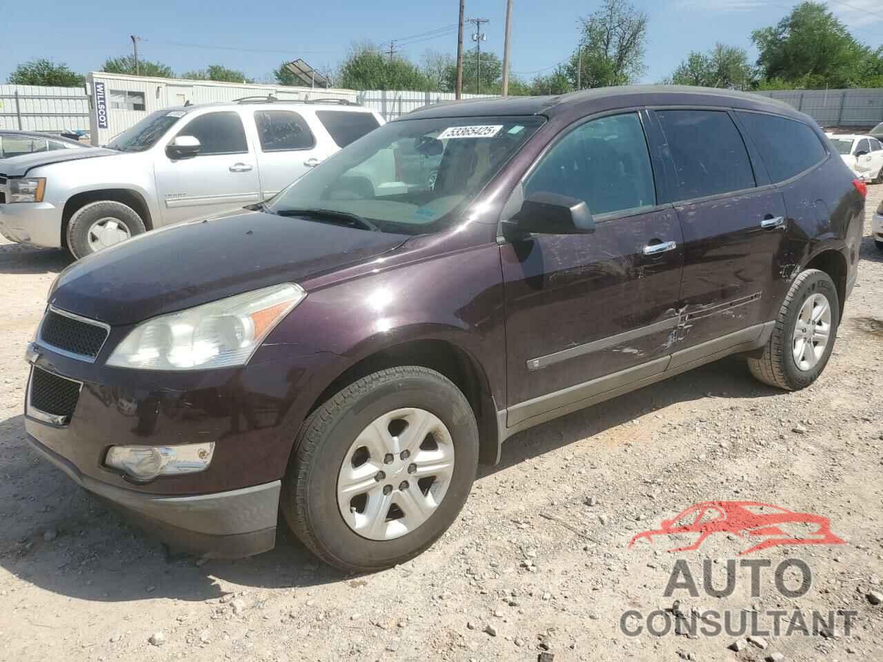 CHEVROLET TRAVERSE 2010 - 1GNLREED6AS129417