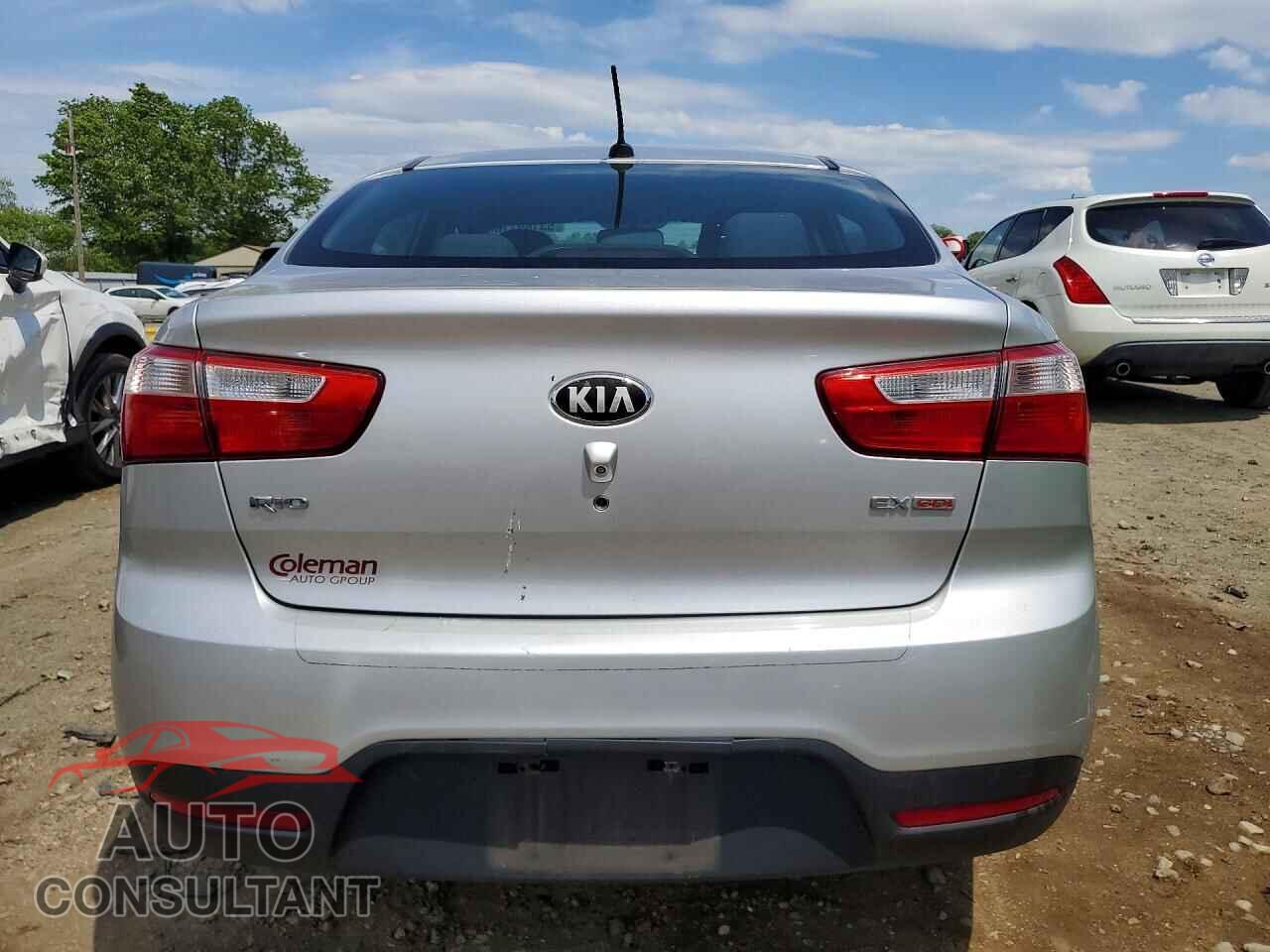 KIA RIO 2013 - KNADN4A32D6208934