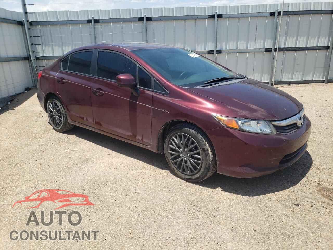 HONDA CIVIC 2012 - 2HGFB2F58CH539096