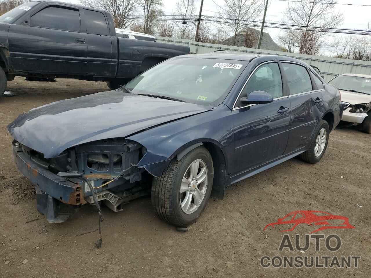 CHEVROLET IMPALA 2012 - 2G1WF5E36C1252586