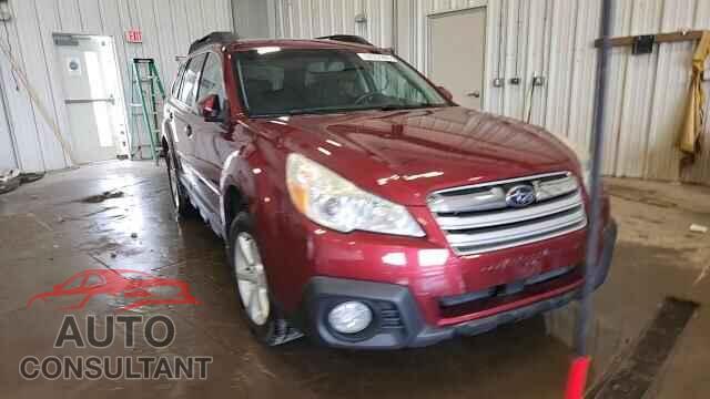 SUBARU OUTBACK 2014 - 4S4BRCDCXE3291984