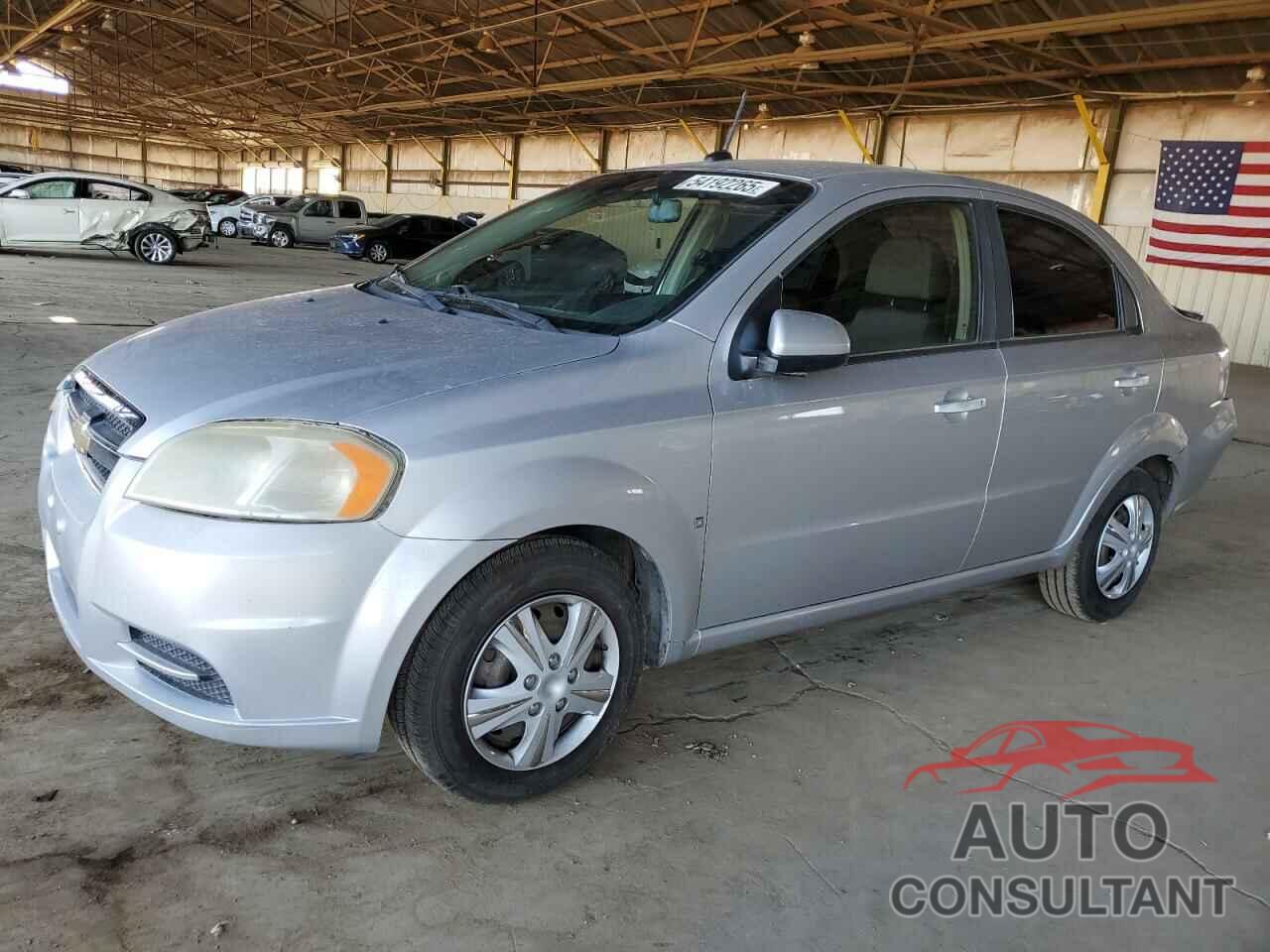 CHEVROLET AVEO 2009 - KL1TD56E49B615550