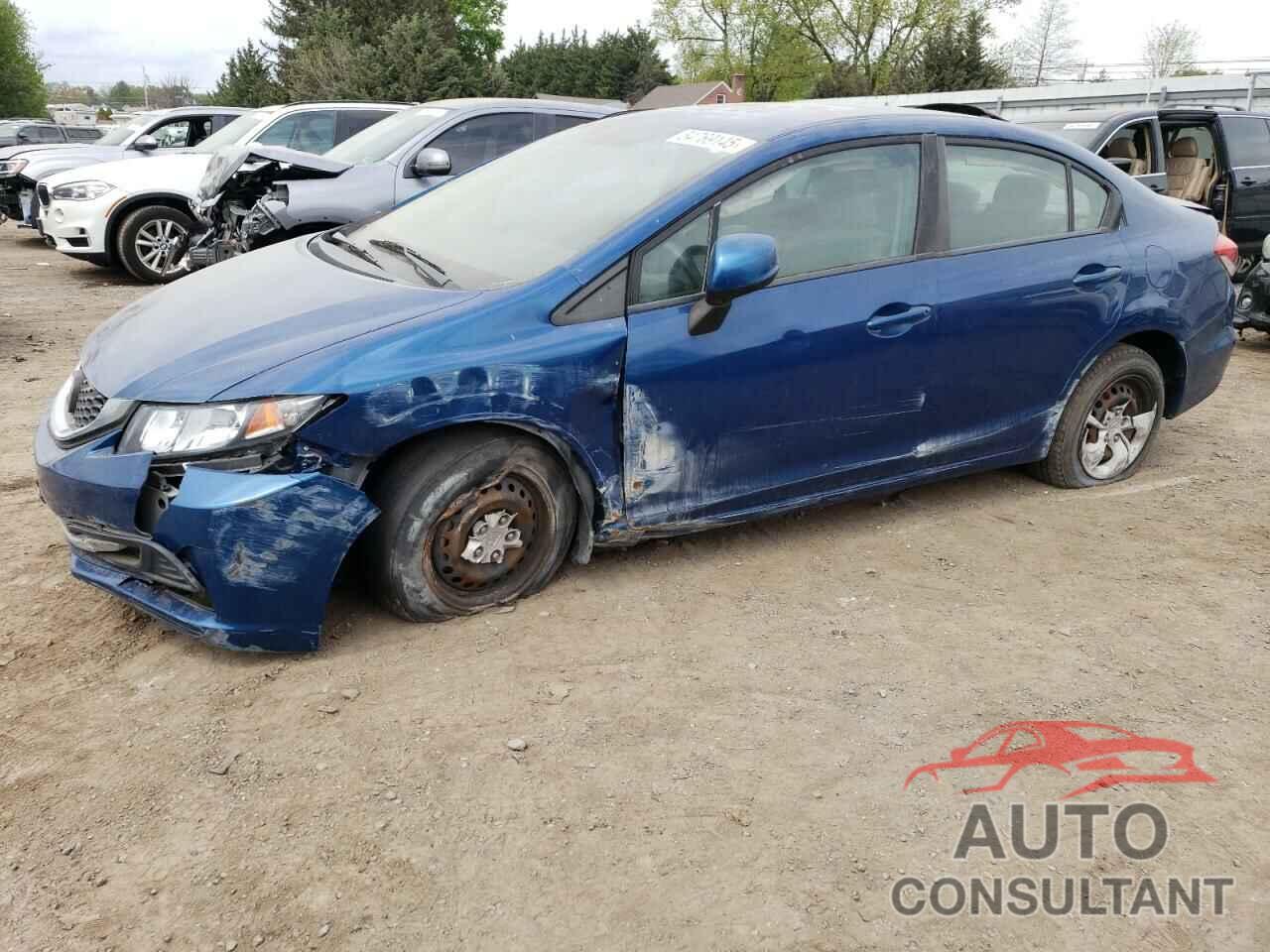 HONDA CIVIC 2013 - 19XFB2F53DE213430