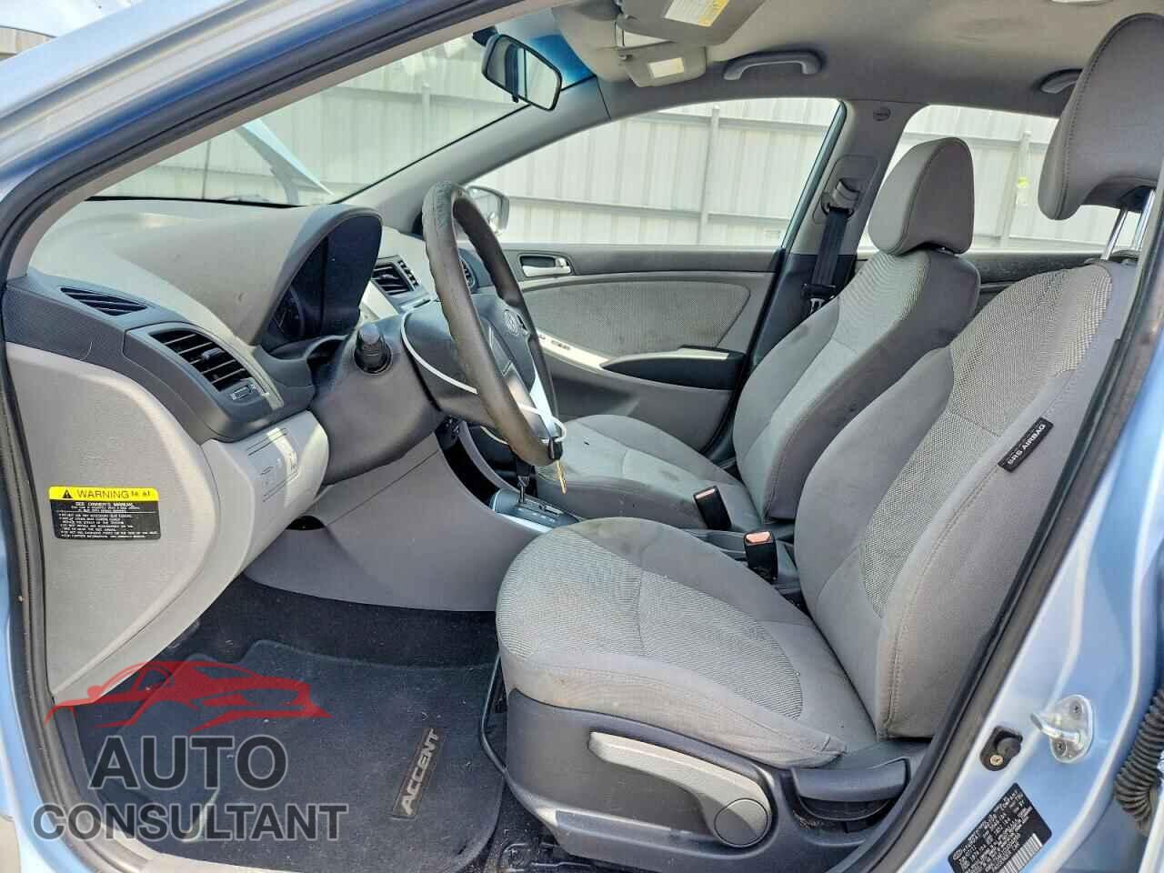 HYUNDAI ACCENT 2012 - KMHCT5AE1CU004899