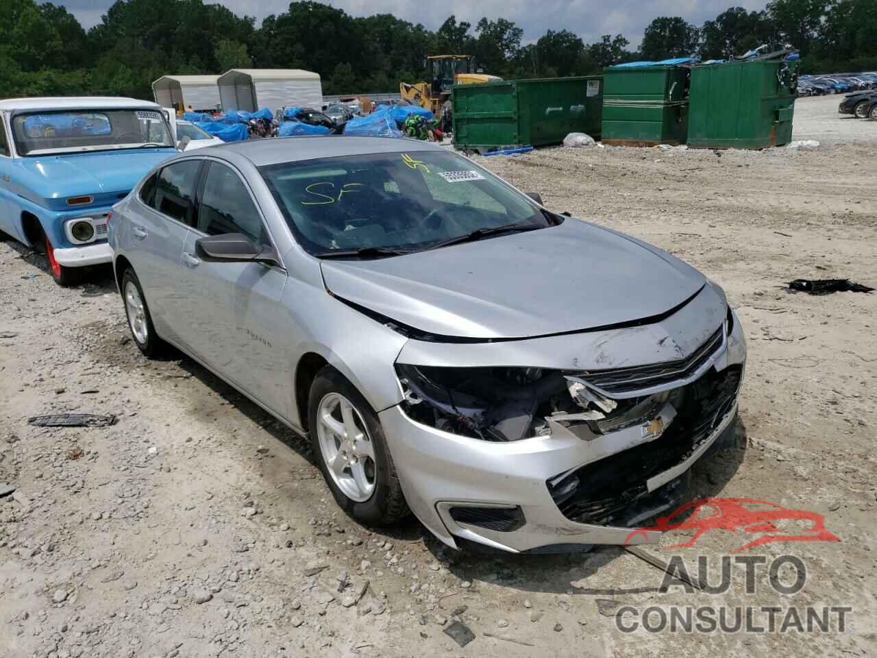 CHEVROLET MALIBU 2017 - 1G1ZB5ST8HF206965