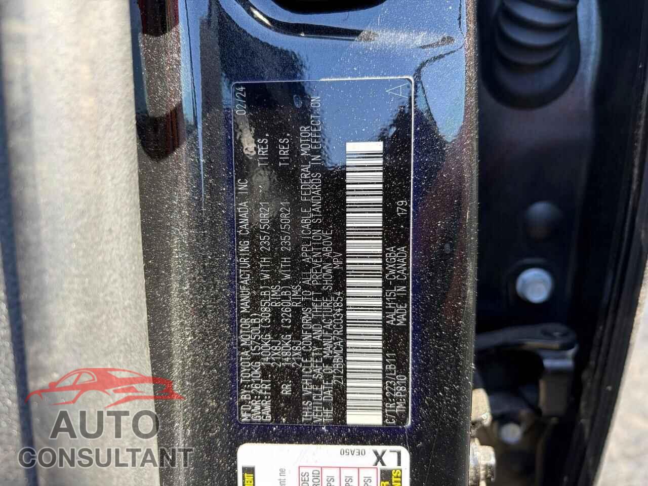 LEXUS UNKNOWN 2024 - 2T2BBMCA7RC034854