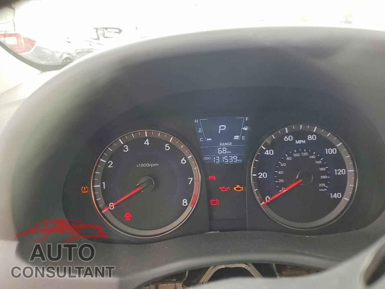 HYUNDAI ACCENT 2013 - KMHCT5AE3DU086474