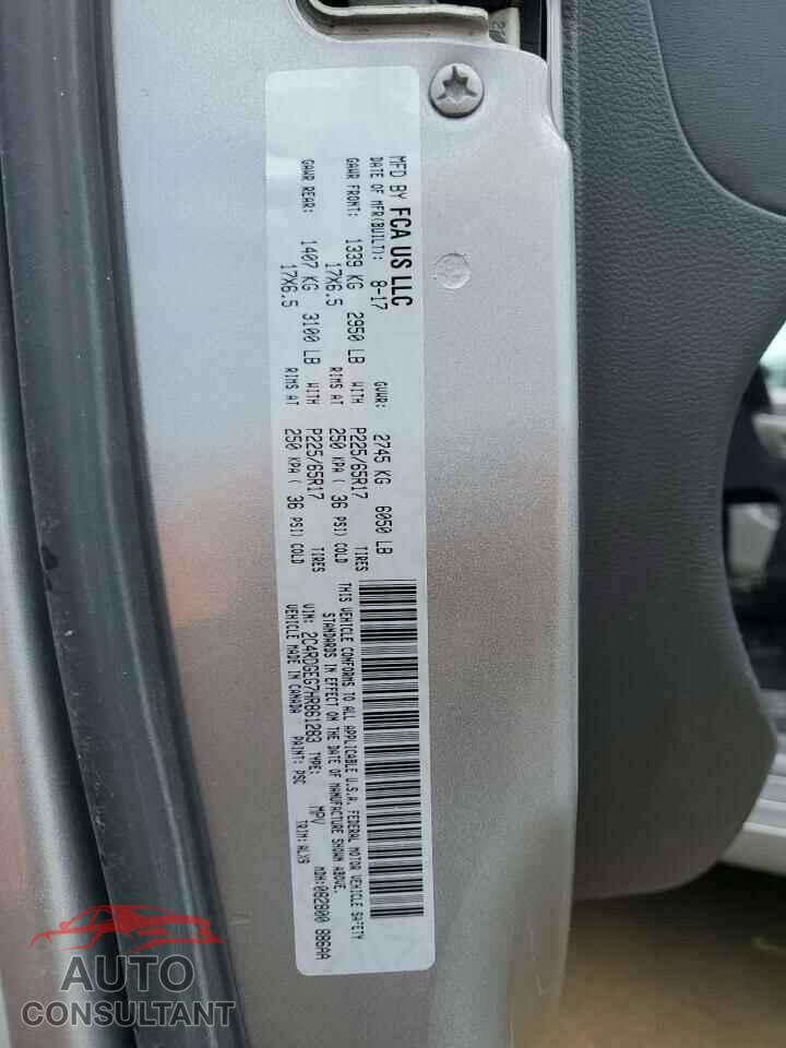 DODGE CARAVAN 2017 - 2C4RDGEG7HR861283