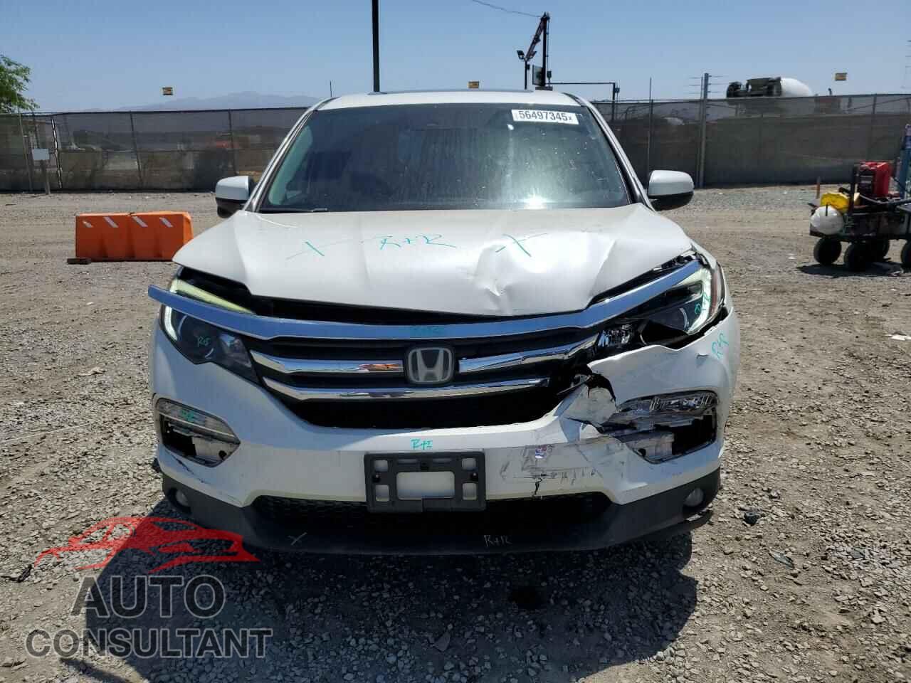 HONDA PILOT 2017 - 5FNYF5H61HB028278