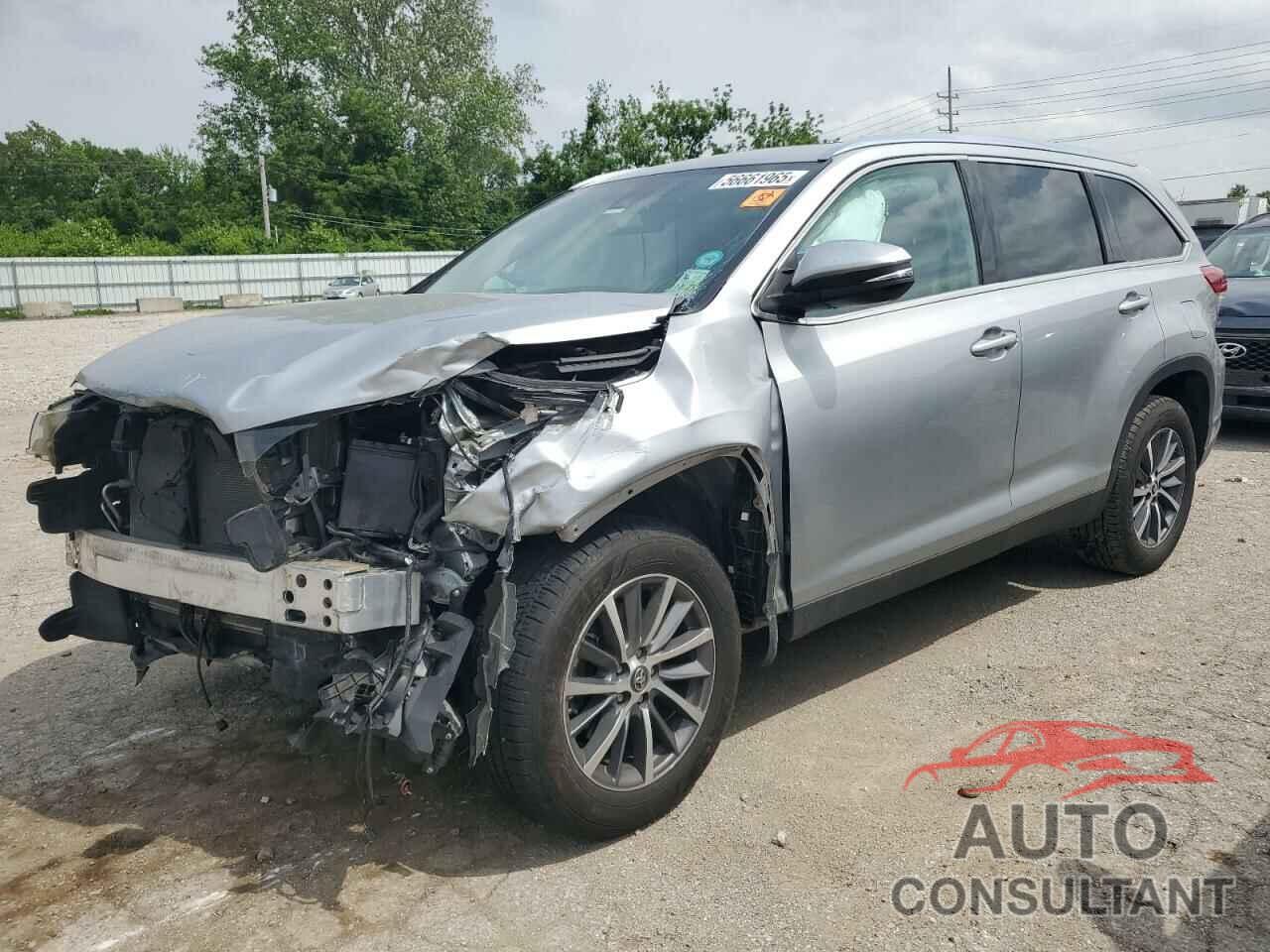 TOYOTA HIGHLANDER 2019 - 5TDKZRFH3KS555086