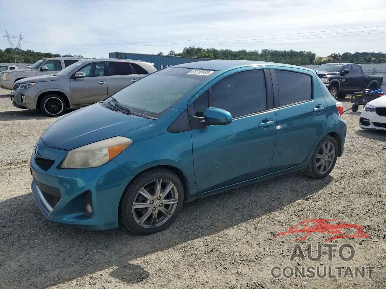 TOYOTA YARIS 2012 - JTDKTUD34CD507802