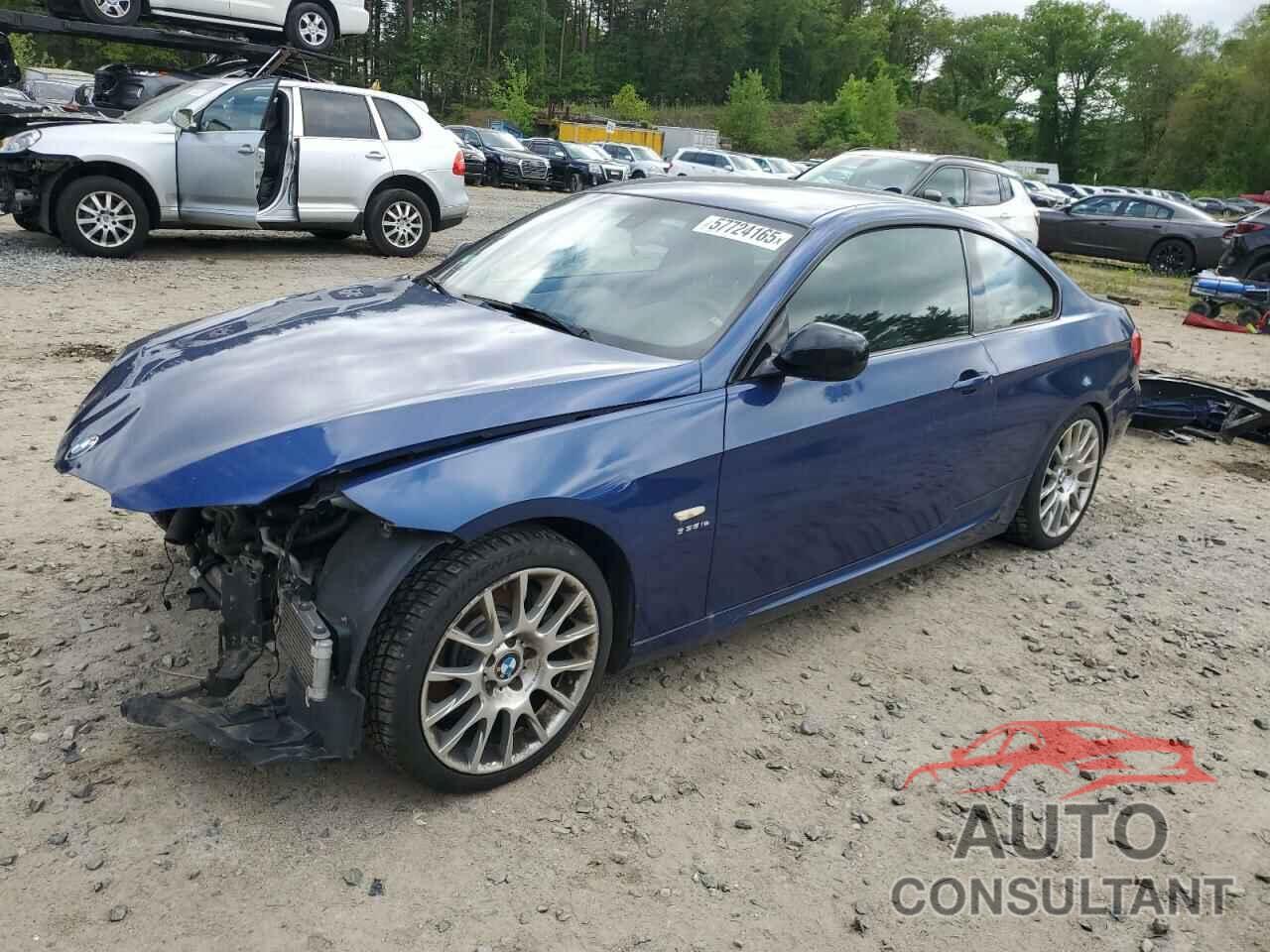 BMW 3 SERIES 2011 - WBAKG1C54BE617891