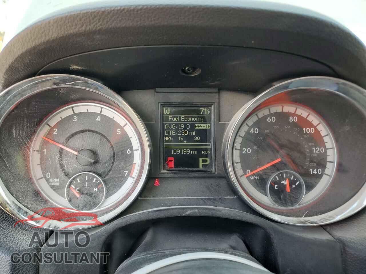 DODGE DURANGO 2012 - 1C4RDJEG8CC193265