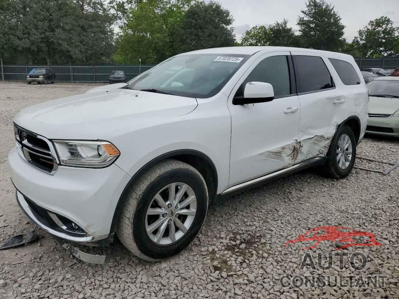 DODGE DURANGO 2019 - 1C4RDJAG6KC585438