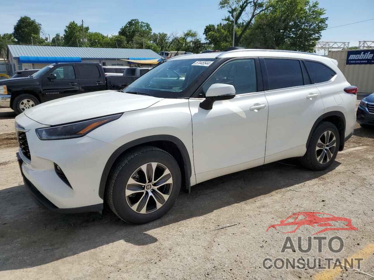 TOYOTA HIGHLANDER 2021 - 5TDHZRBH7MS103984