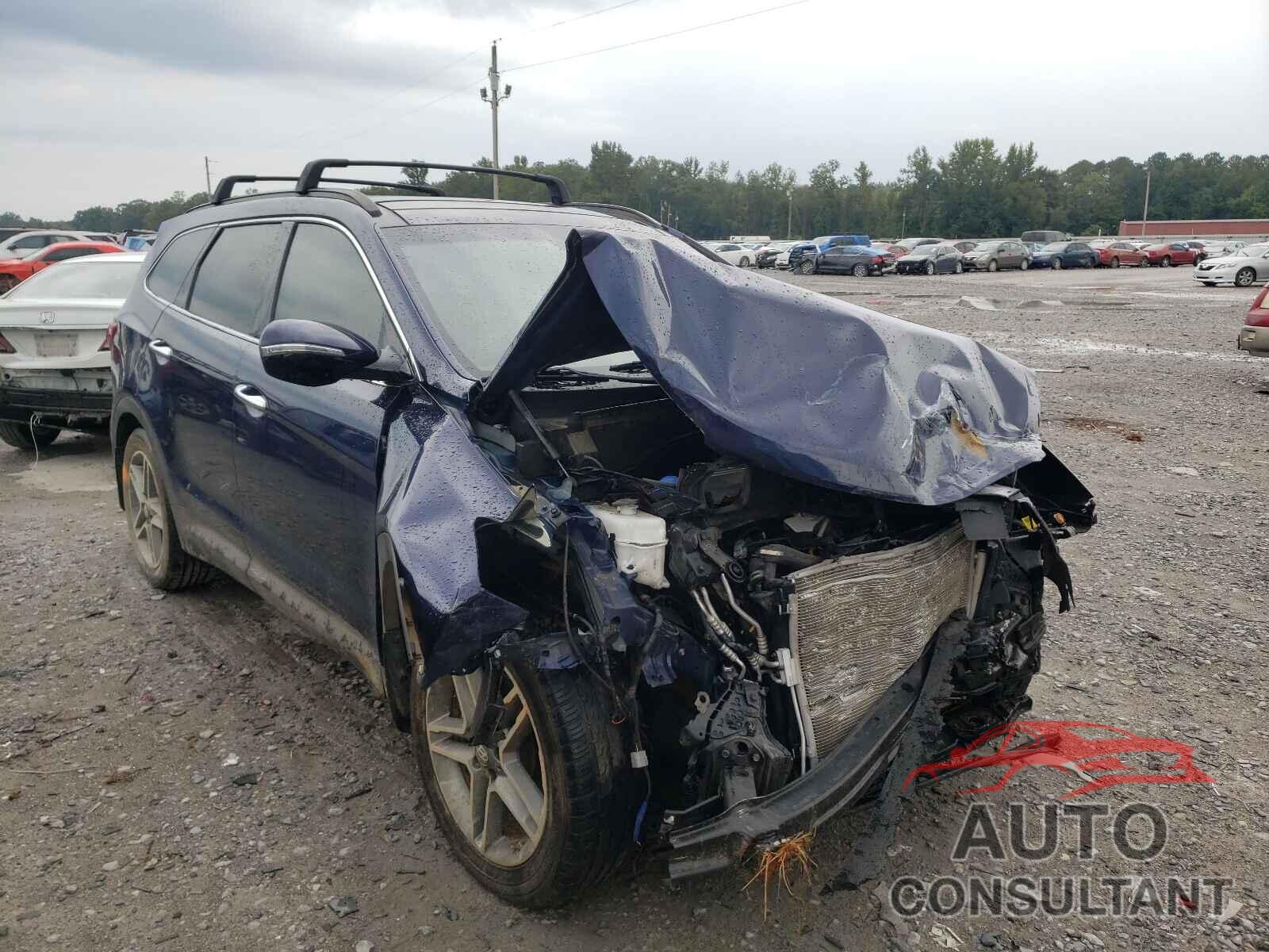 HYUNDAI SANTA FE 2018 - KM8SR4HF0JU290616