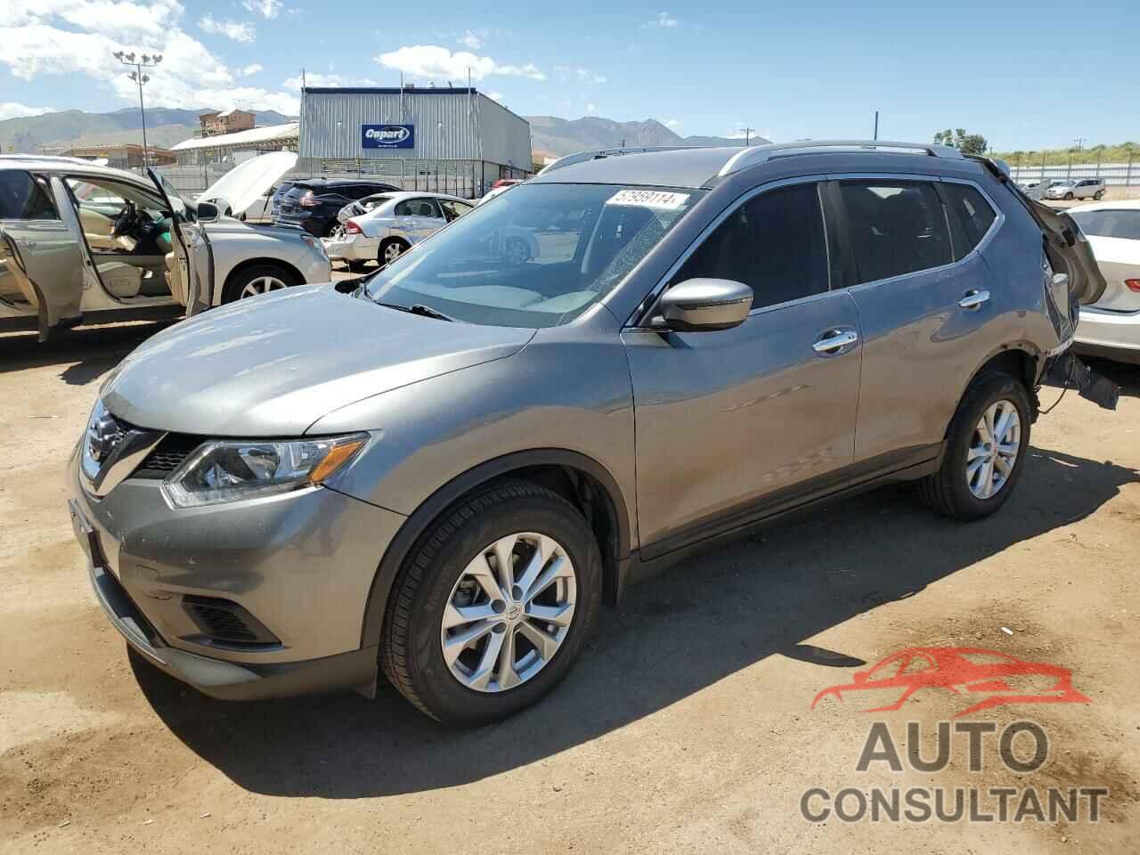 NISSAN ROGUE 2016 - KNMAT2MV3GP684055