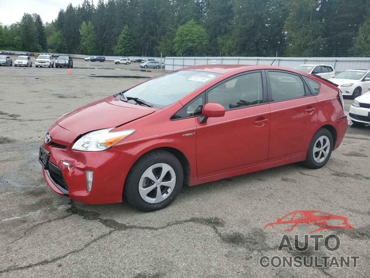 TOYOTA PRIUS 2012 - JTDKN3DU7C1492386