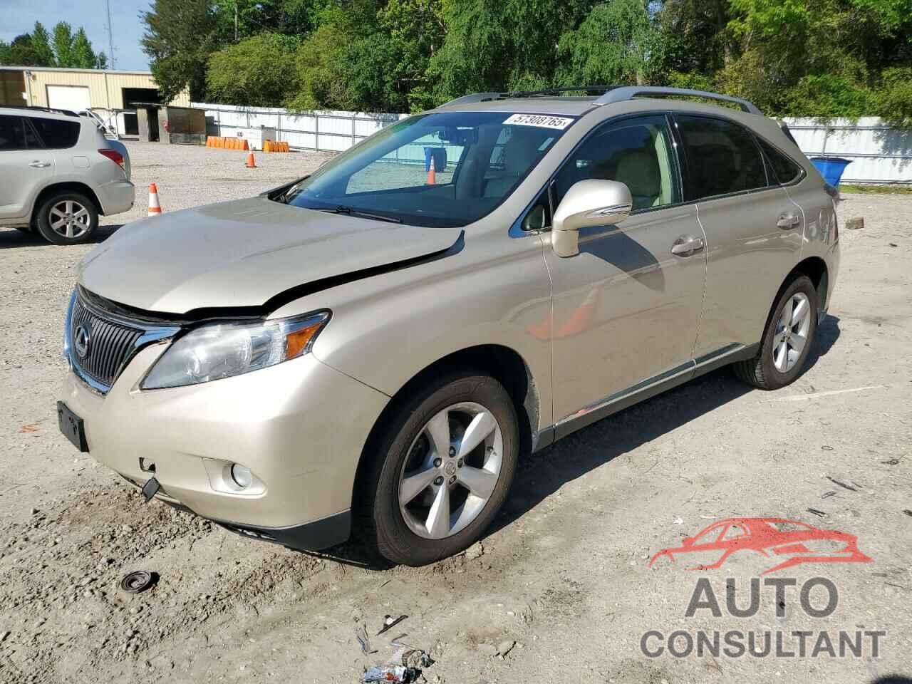 LEXUS RX350 2011 - 2T2BK1BAXBC087070