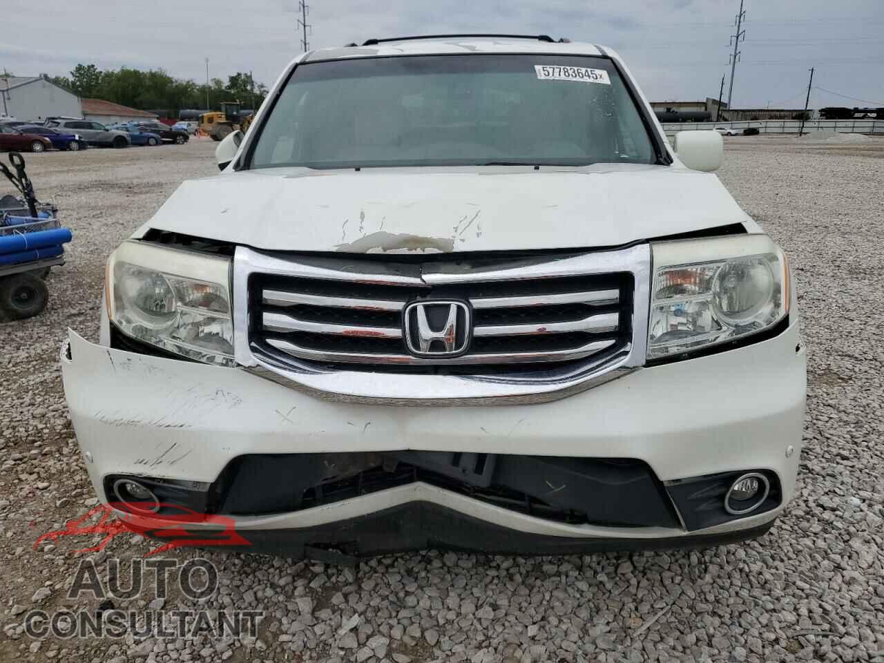 HONDA PILOT 2012 - 5FNYF4H93CB015108