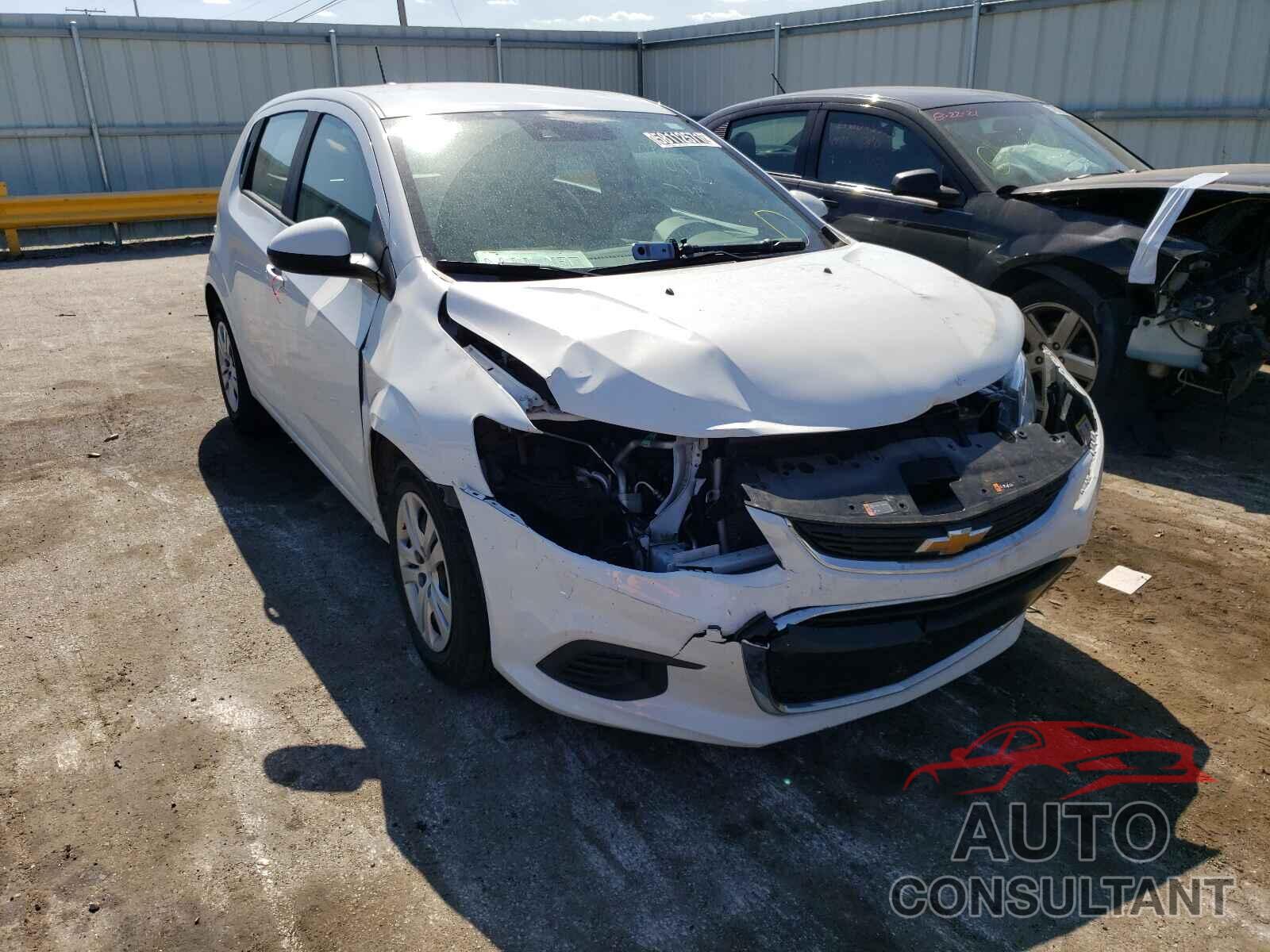 CHEVROLET SONIC 2020 - 1G1JG6SB7L4129473