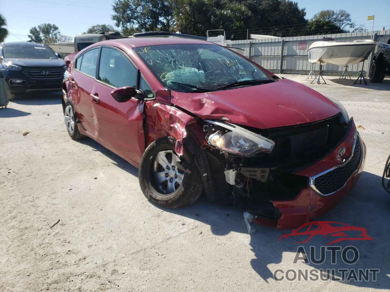 KIA FORTE 2016 - KNAFK4A6XG5437691