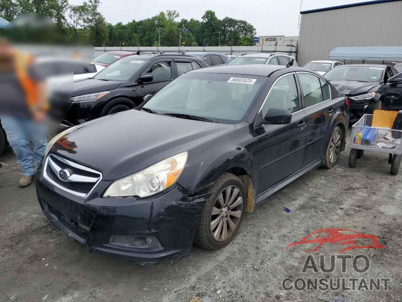 SUBARU LEGACY 2012 - 4S3BMCJ68C3036586