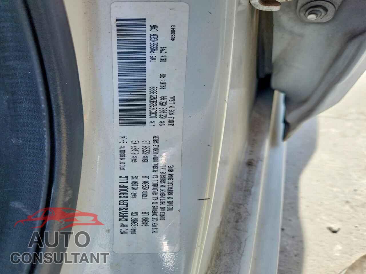 DODGE AVENGER 2014 - 1C3CDZAB9EN219320