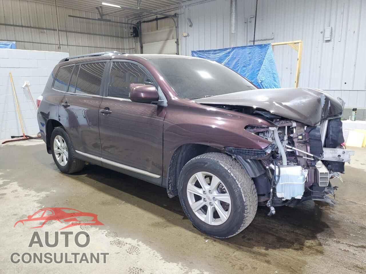 TOYOTA HIGHLANDER 2012 - 5TDBK3EH7CS152913