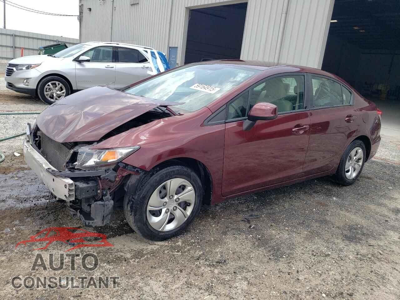 HONDA CIVIC 2013 - 19XFB2F55DE062820