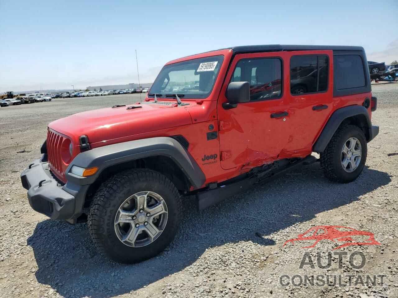 JEEP WRANGLER 2022 - 1C4HJXDG6NW240786