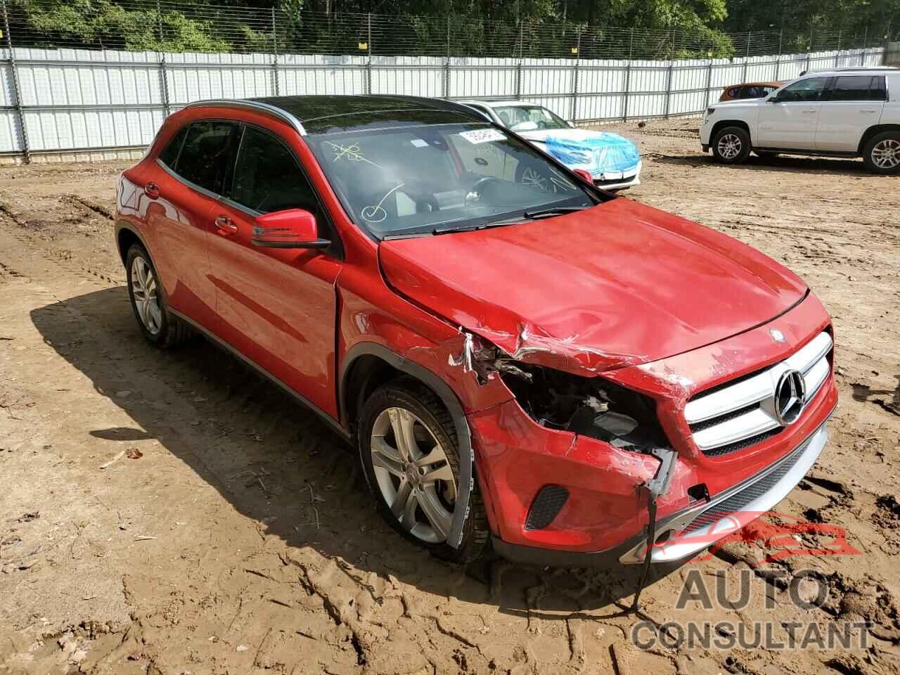 MERCEDES-BENZ GLA-CLASS 2016 - WDCTG4EB6GJ222535