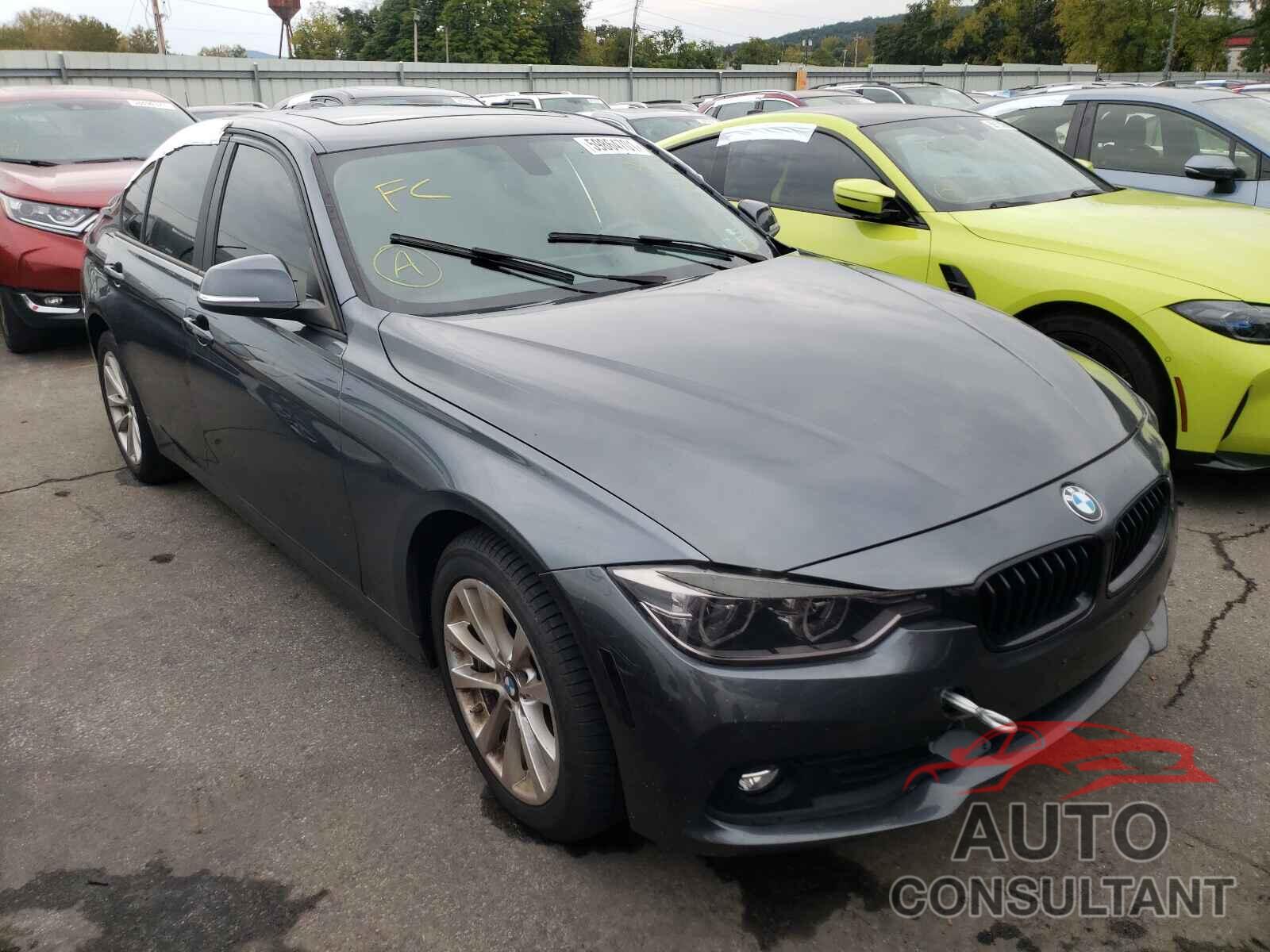 BMW 3 SERIES 2017 - WBA8E5G37HNU44442