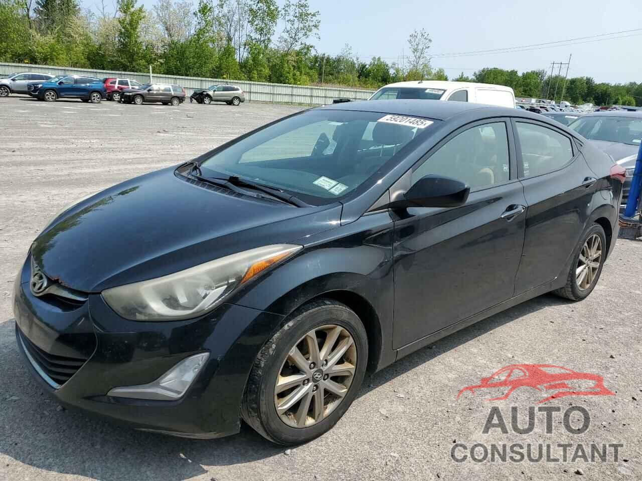 HYUNDAI ELANTRA 2014 - KMHDH4AE7EU104444