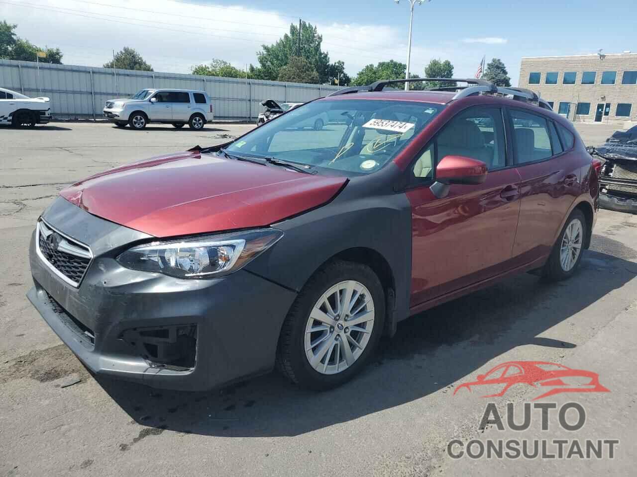 SUBARU IMPREZA 2017 - 4S3GTAB62H3742889