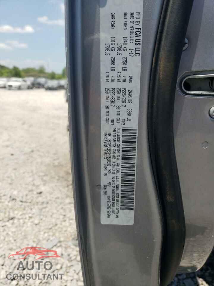 DODGE JOURNEY 2017 - 3C4PDCBBXHT598051