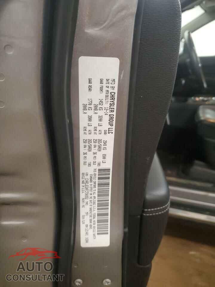 DODGE DURANGO 2015 - 1C4RDJEGXFC730352