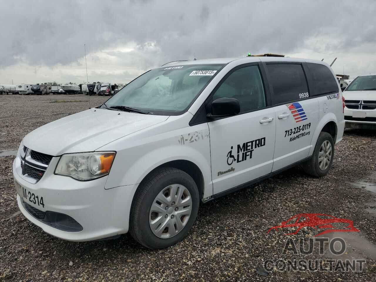 DODGE CARAVAN 2018 - 2C7WDGBG6JR363558