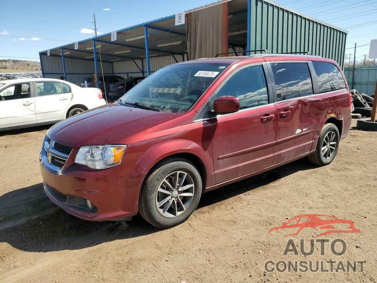 DODGE CARAVAN 2017 - 2C4RDGCG3HR860330
