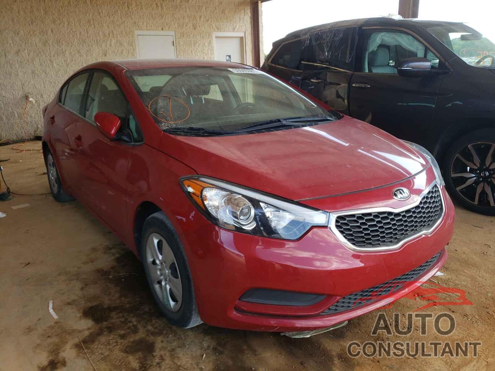 KIA FORTE 2016 - KNAFK4A63G5600844