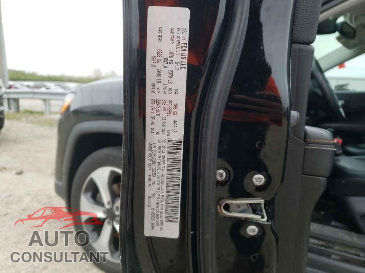 JEEP COMPASS 2017 - 3C4NJCBB0HT652554