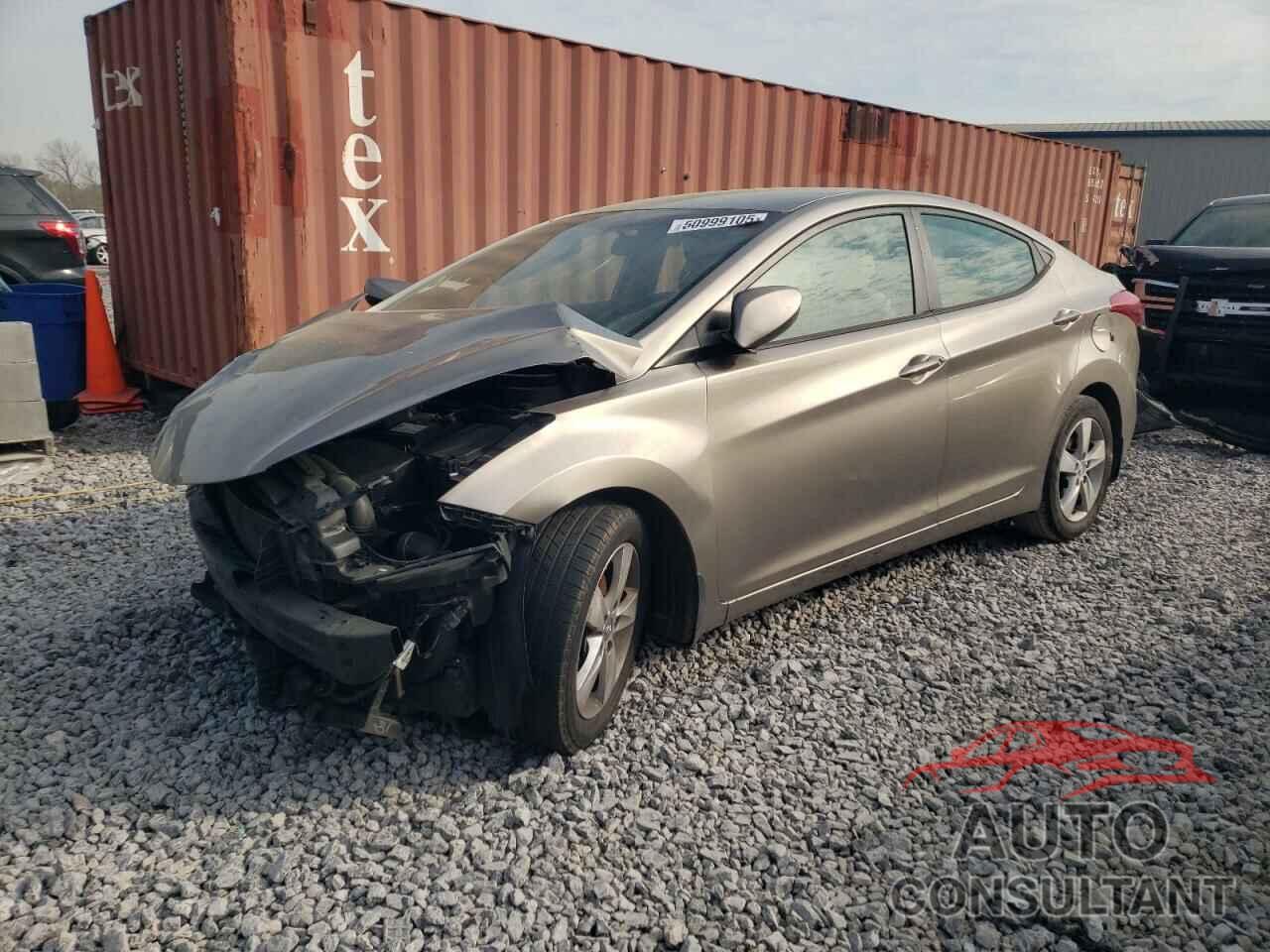 HYUNDAI ELANTRA 2013 - 5NPDH4AE5DH380845