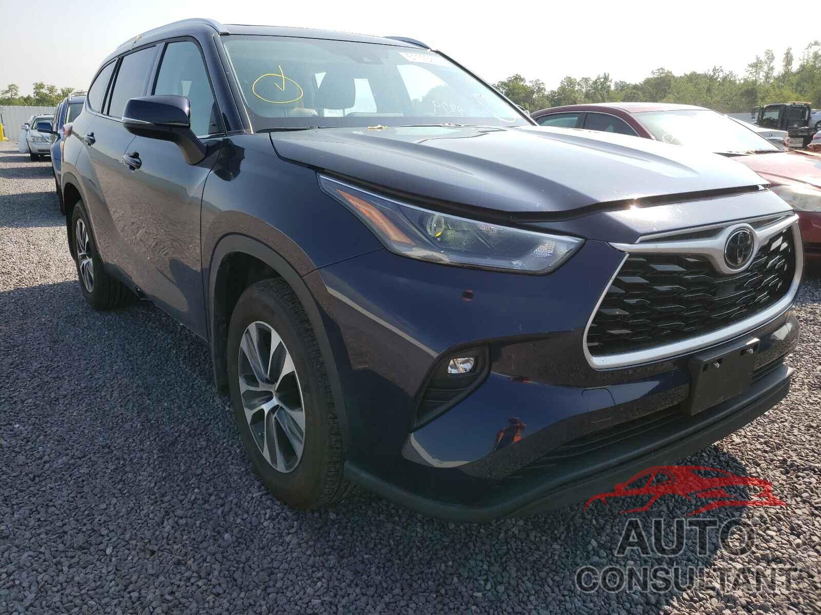 TOYOTA HIGHLANDER 2021 - 5TDHZRBH7MS099449