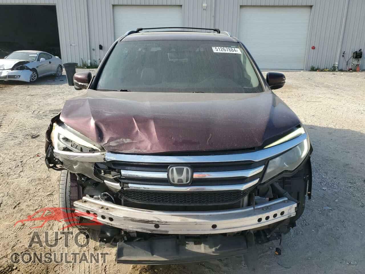 HONDA PILOT 2017 - 5FNYF5H94HB014532