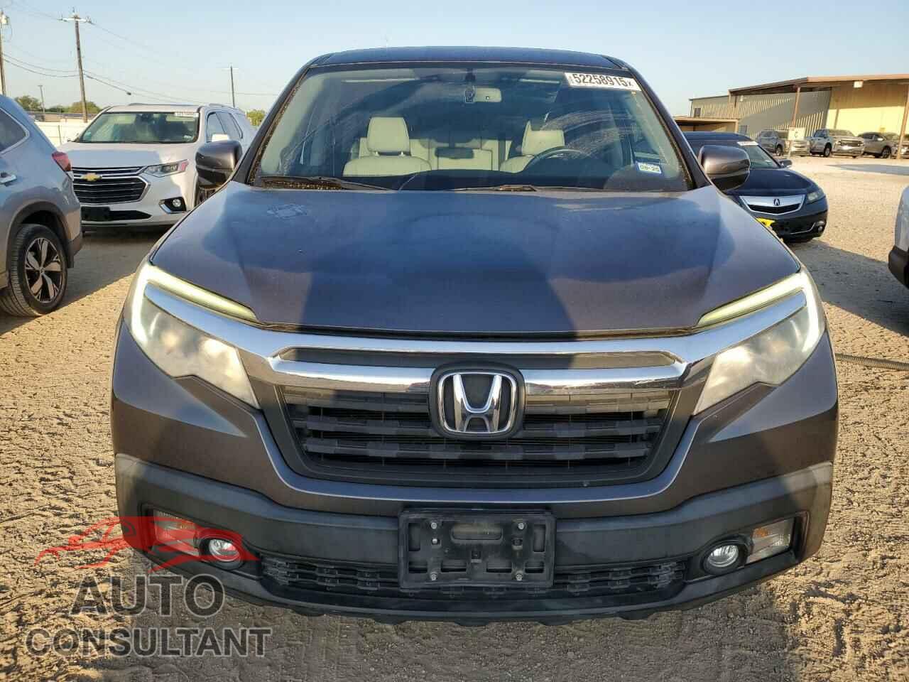 HONDA RIDGELINE 2017 - 5FPYK3F61HB008932