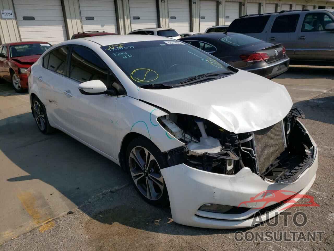 KIA FORTE 2016 - KNAFX4A88G5551515