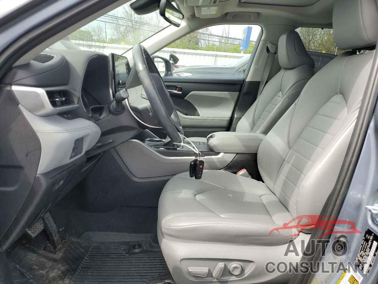 TOYOTA HIGHLANDER 2021 - 5TDGBRCH2MS026925