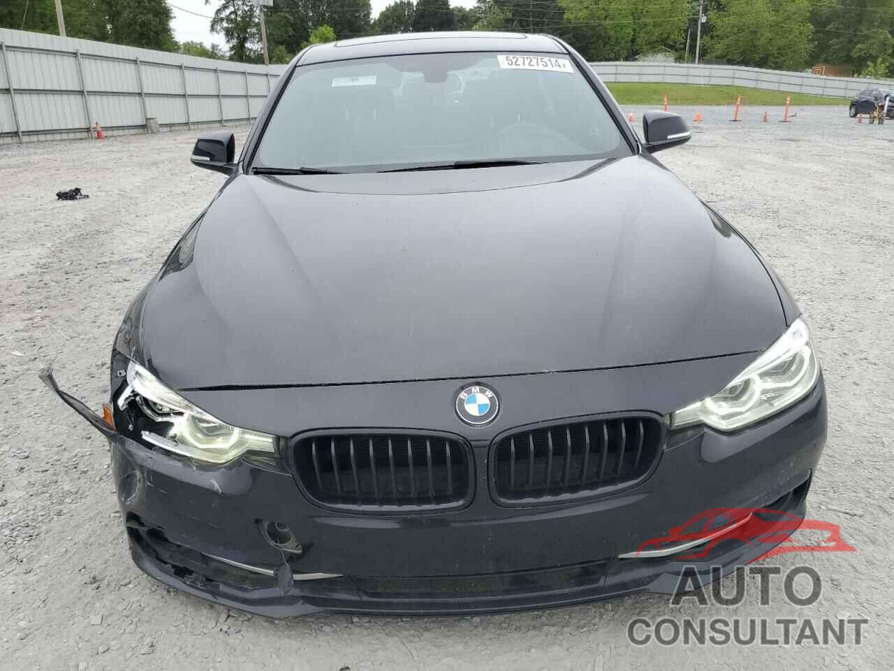 BMW 3 SERIES 2017 - WBA8B9G33HNU53719