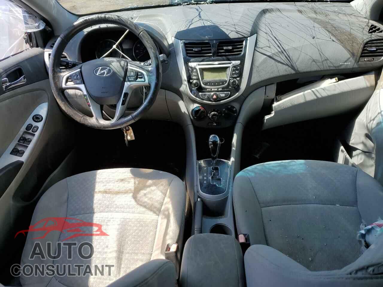HYUNDAI ACCENT 2012 - KMHCU5AE7CU019999